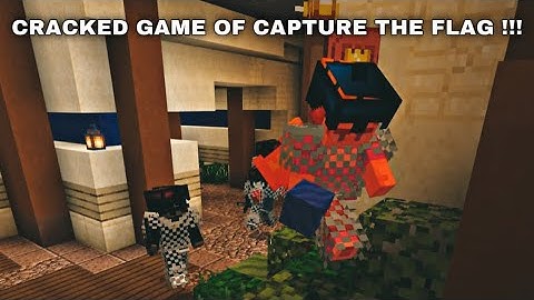 CRACKED Game of Capture the Flag, Minecraft Hive Gameplay