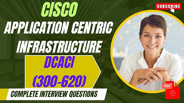 Complete Cisco DCACI (300-620) Interview Questions : Cisco Application Centric Infrastructure