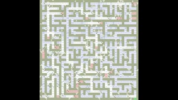 Large maze (CPU is the solver)