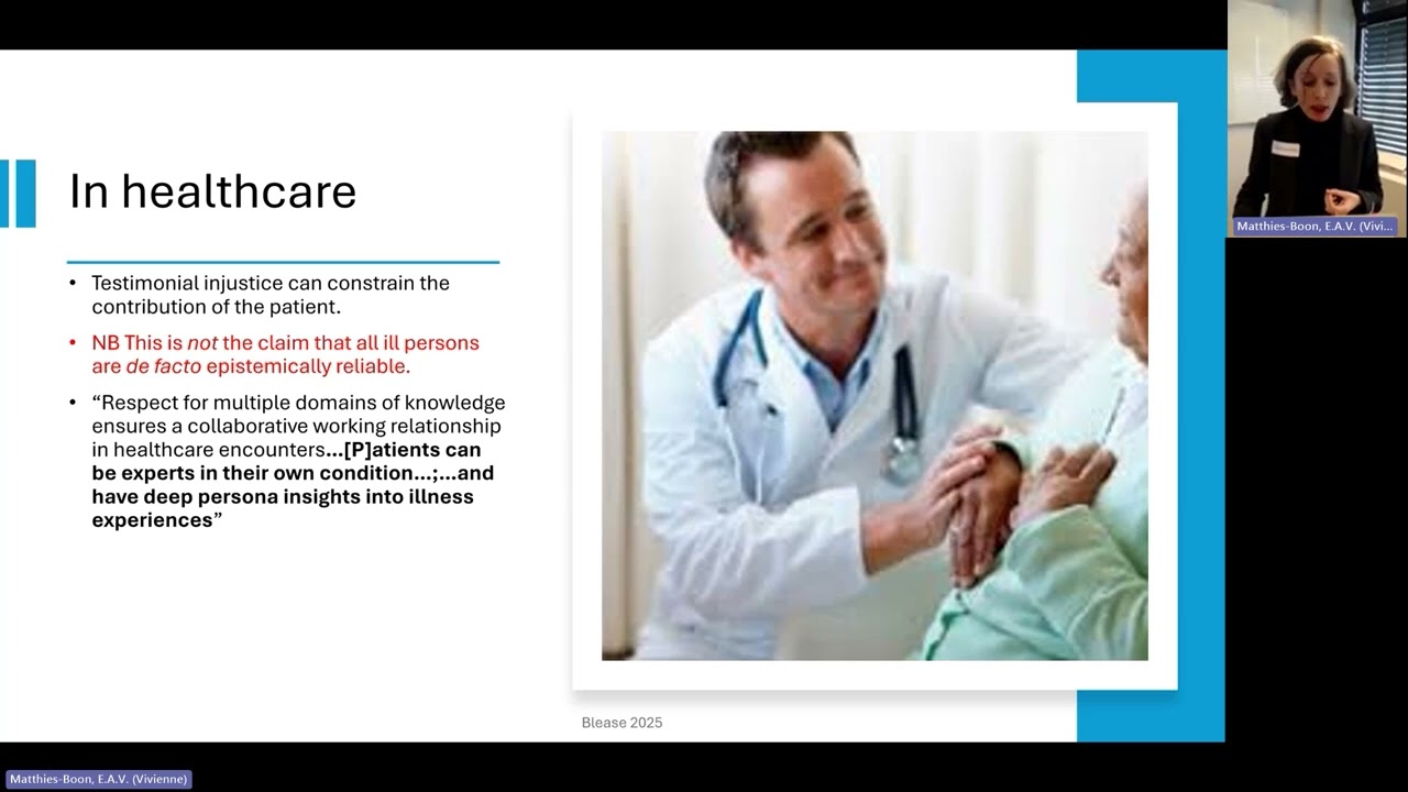 Charlotte Blease - Epistemic Injustice & Post-viral Conditions