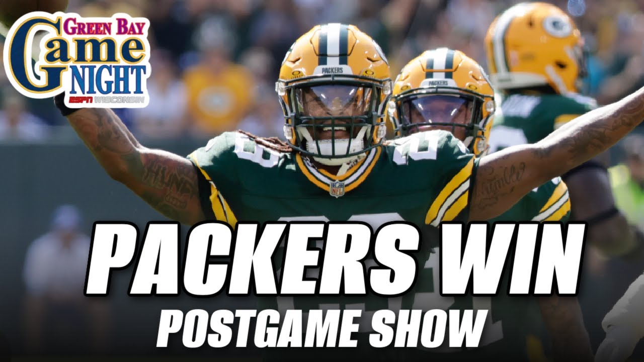 green-bay-packers-win-postgame-show-green-bay-gamenight-youtube