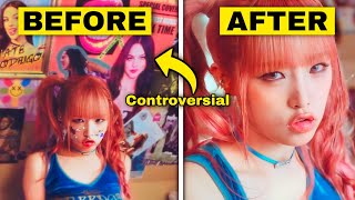 Kpop CONTROVERSY &amp; MISTAKES In Music Videos: Before VS After