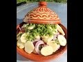 Tagine of chicken and Artichoks/Tajine de poulet et Artichauts طجين الدجاج-Sousoukitchen