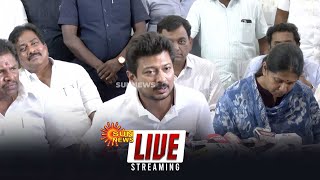 🔴LIVE : அமைச்சர் உதயநிதி ஸ்டாலின் செய்தியாளர் சந்திப்பு | Udhayanidhi Stalin | Chennai | Press Meet