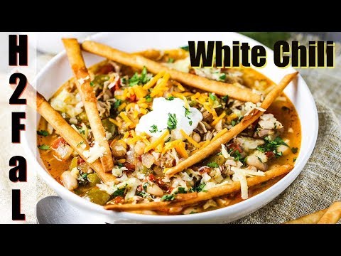Tex-Mex | WHITE CHILI WITH TOMATILLOS AND CHICKEN | How To Feed a Loon