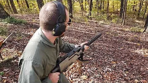 Browning 1919A4  from the hip