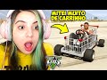 ENCONTREI um CARRINHO de SUPERMERCADO TUNADO e FIZ MITAGENS ÉPICAS no GTA V!! (EU MITEI DEMAIS)