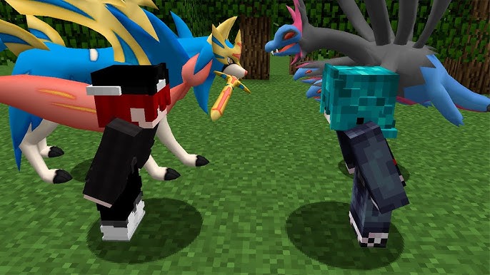 Pokémon Lendário VS Ultra Beast no Minecraft Pixelmon 