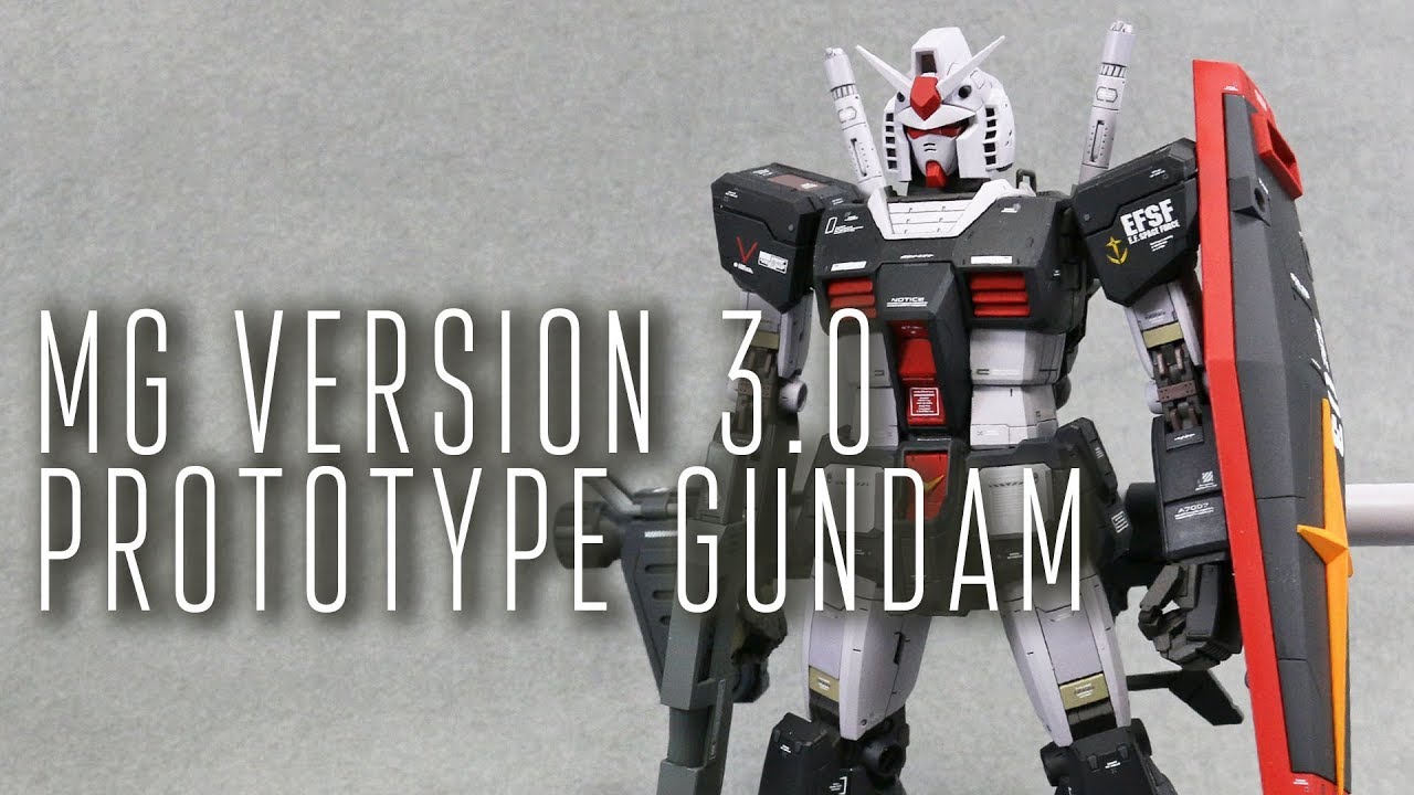 1310 - MG Version 3.0 Prototype Gundam (Final Review)