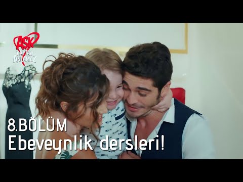 Hayat ve Murat, çocuk baktı! | Aşk Laftan Anlamaz 8. Bölüm