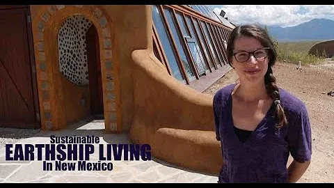 Earthship Underground House Tour- Sustainable and ...