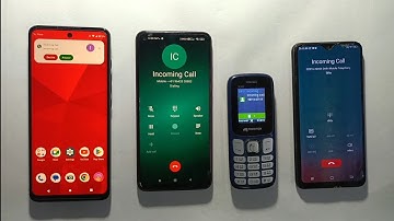 Xiaomi Redmi Note 10T, Moto G71 5G, Vivo Y75, Micromax x381 Incoming calls & Outgoing calls ringtone