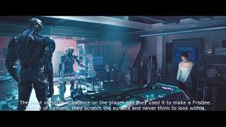 Avengers Age of Ultron - Most versatile substance on the planet and they used it to make a Frisbee