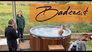 #56 | Badezeit - Das Holzofen Badefass ist da