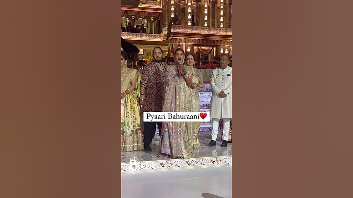 Radhika Merchant First Speech With Anant Ambani Nita Mukesh ambani after marriage #shorts #ambani