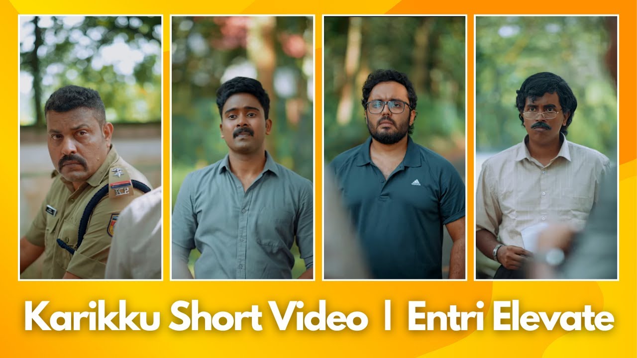 Karikku Short Video  Entri Elevate  Arjun Ratan  Kiran Viyyath  Anand Mathews  Katikku Fansclub