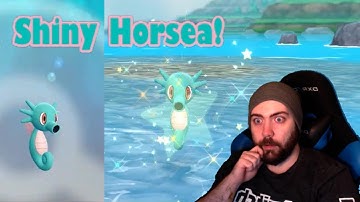 "THAT IS IT!" | Shiny Horsea Reaction | Pokemon LGPE