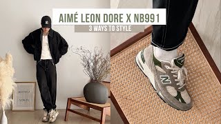 Release 2022] Teddy Santis' Aimé Leon Dore x New Balance 991 and