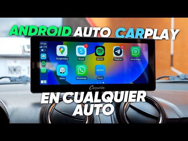 COMO tener ANDROID AUTO o APPLE CARPLAY en cualquier AUTO!! 