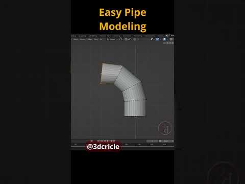 Modeling Pipe #shorts