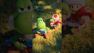 Two trouble making babies 🤣 #mario #comedyfilms #edit