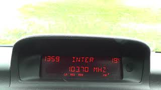 Fm Radio Bnad Scan At Dover Castle Carpark In Kent May 2021