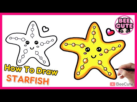 วีดีโอ: วิธีการวาดปลาดาว