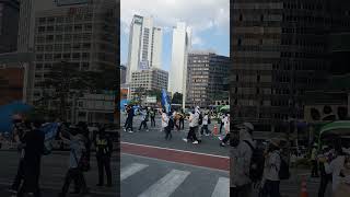 동성애 반대 행진.