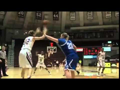 SIU Women Upset First Place Drake - YouTube