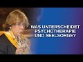 Zur Unterscheidung von Psychotherapie und Seelsorge (H. B. Gerl-Falkovitz)