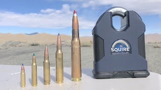 Worlds strongest Padlock vs 50cal and AWM