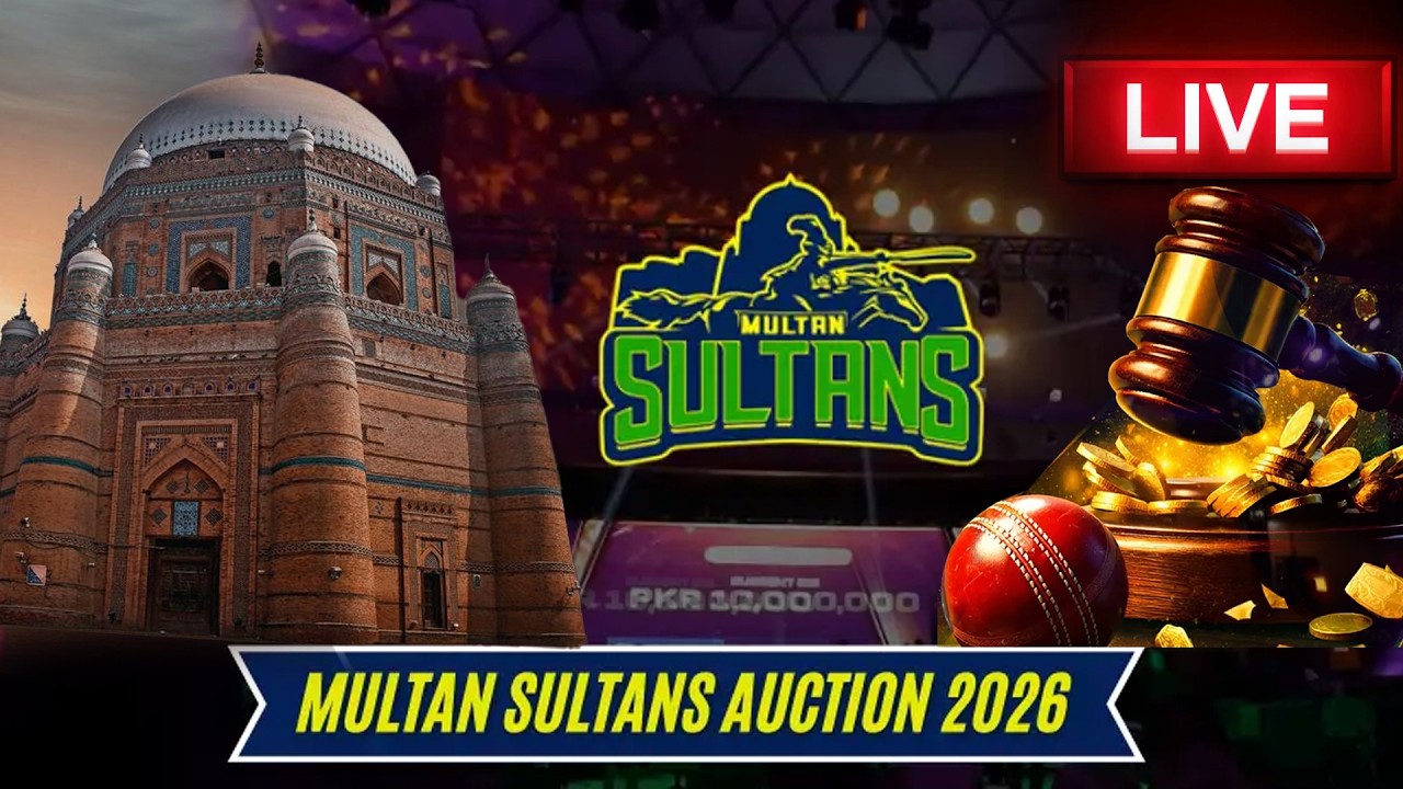 🔴 LIVE NOW – PSL 11 Multan Sultans Team Auction Ceremony | Rohi