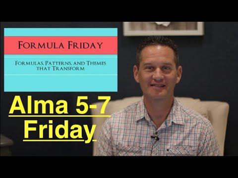 Come Follow Me Daily Book Of Mormon Alma 5-7 Formula Friday