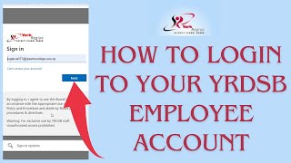 How To Login To YRDSB Employee Account ??