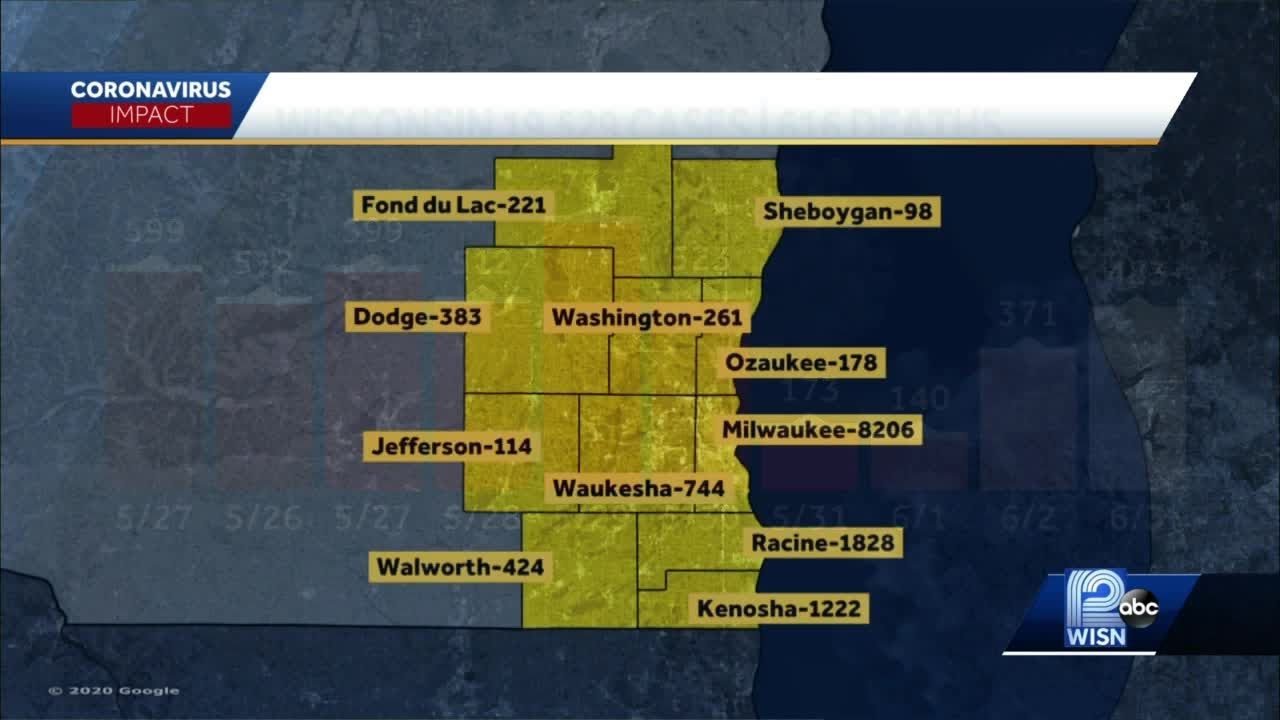 Coronavirus in Wisconsin: 616 deaths