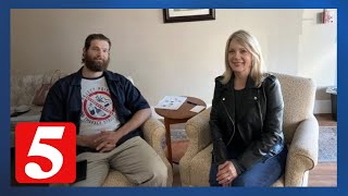 Franklin's MAGA mayoral candidate Hanson poses with self-proclaimed neo-Nazi
