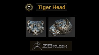 Zbrush -Tiger Head