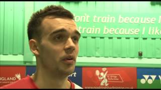 Chris Adcock Interview on the 2013 Yonex All-England Chris Adcock Interview on the 2013 Yonex All-England