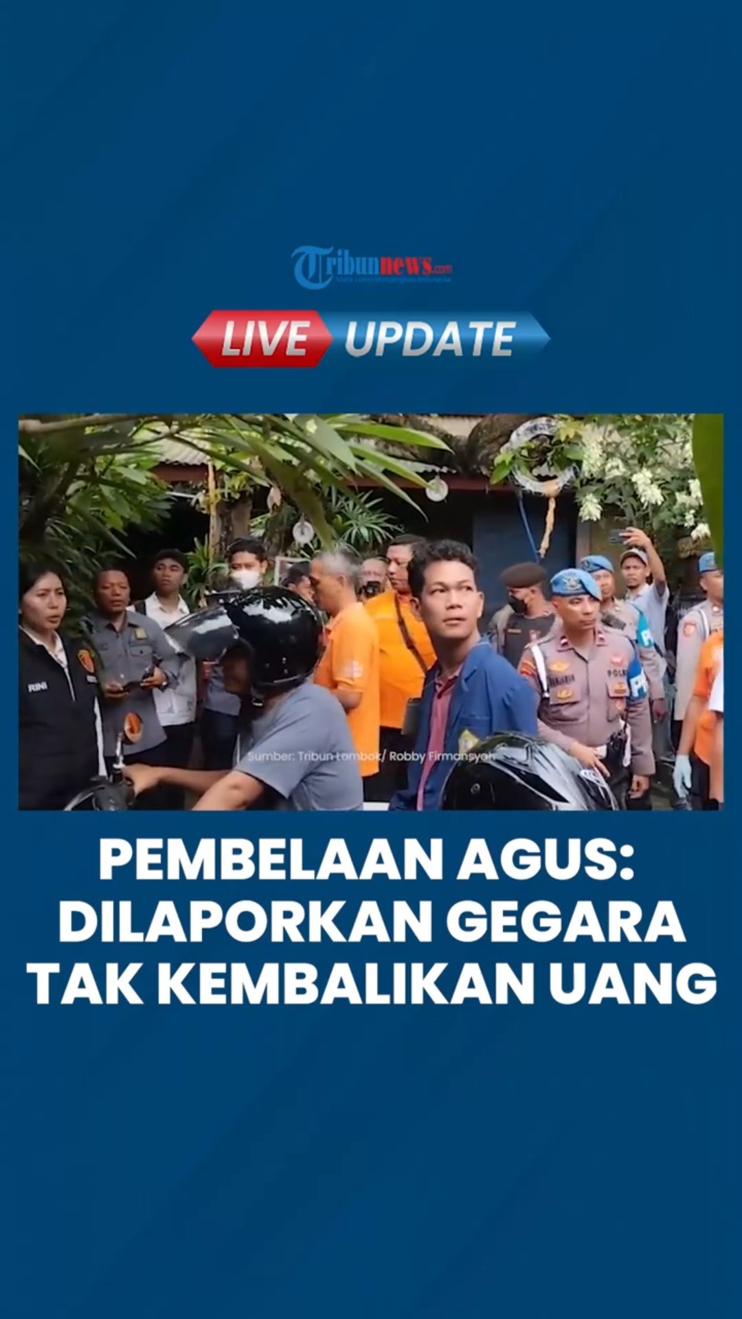 Pembelaan Agus Buntung agar Tak Dipenjara, Dilaporkan Gegara Tak Kembalikan Uang Sewa Homestay