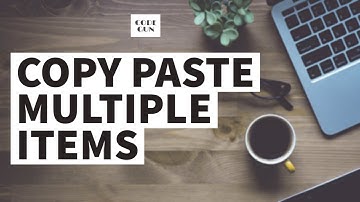 How To Copy & Paste Multiple Items | How to Enable Clipboard History in [Windows 10 Tricks]