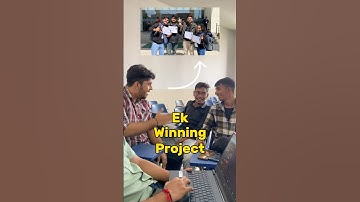 Hackathon Winning Project 🤯 #hackathon #coding #hackathons #vlog #btech #btechprojects #cse code