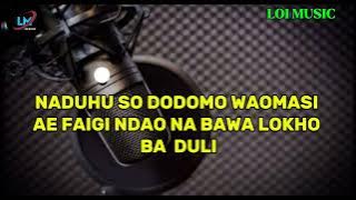 Karaoke lagu Nias madala || baru terupdate ||   cipt : boby halawa || Remik  Dut@parisloimusic 