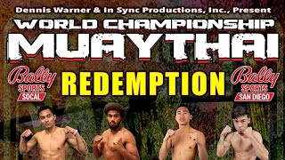 John Fernando , Holly Cream & Jeffrey Abrenica QCK Muay Thai Fight 11-4-23