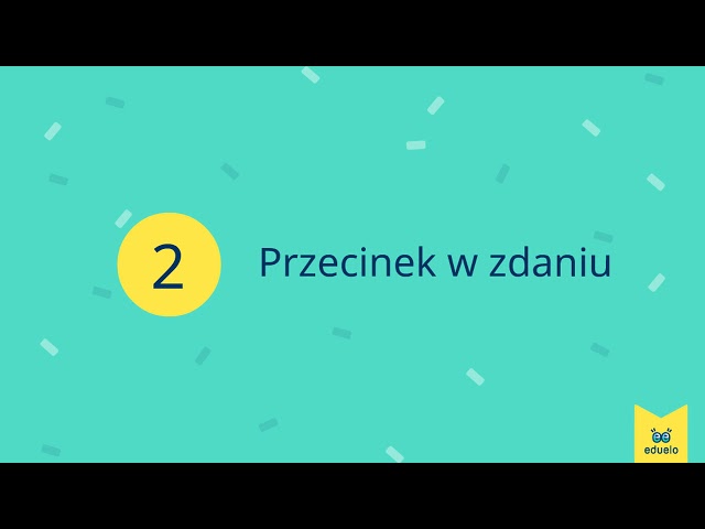 Przecinek - Przecinek