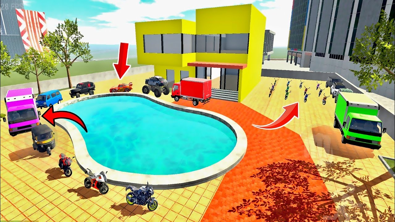 सब गाड़ियों 🚗 को घर के अंदर लगाना पड़ा क्योंकि TRAIN EATER MONSTER ने किया अटैक ! #video 