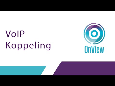 OnView StudiO - Telefonie Koppeling