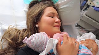 THE BIRTH OF OUR DAUGHTER | labor \& delivery
