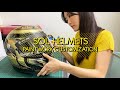 SOL Helmets Taiwan Metal Flakes Helmet Paintwork Process