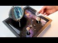 Layered 3d resin galaxy  detailed howto guide  ab creative tutorial