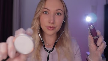 ASMR Repetitive Physical Exam | Over & Over Sleepy Instructions & Tests 🩺 💤